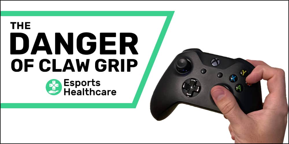 Claw grip for controller
